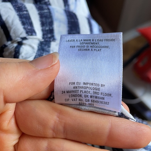 Anthropologie HD in Paris Thea Asymmetrical Sz 12 - Picture 8 of 8